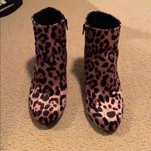 Leopard Print Boots